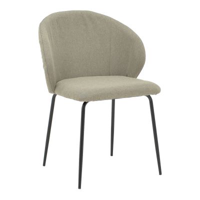 Scaun Olympian pakoworld tesatura Gri-picior metalic negru 50x55x83cm