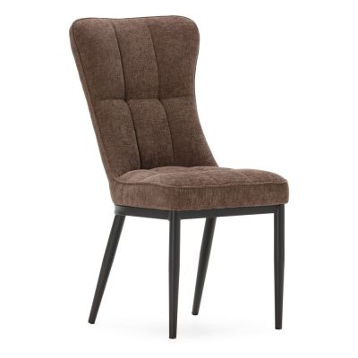 Scaune de dining maro 2 buc. Damon – Marckeric Scaune de dining maro 2 buc. Damon – Marckeric