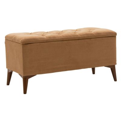Taburet-cufar Elone pakoworld mocca-nuc 90x40x44cm 40x94