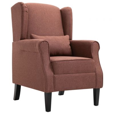 Gossi fotoliu, maro, material textil