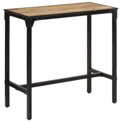 Gossi masa de bar, 110x55x107 cm, lemn masiv de mango nefinisat