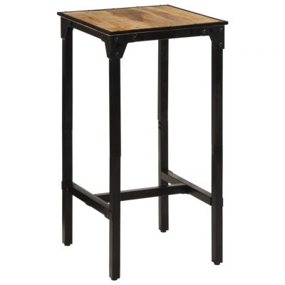 Gossi masa de bar, 60x55x107 cm, lemn masiv de mango nefinisat
