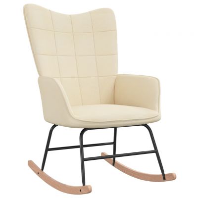 Gossi scaun balansoar, crem, material textil