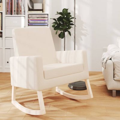 Gossi scaun balansoar, crem, material textil