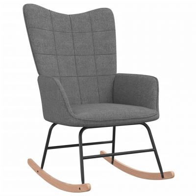 Gossi scaun balansoar, gri inchis, material textil