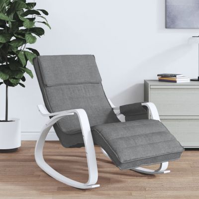 Gossi scaun balansoar, gri inchis, material textil