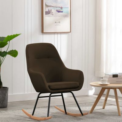 Gossi scaun balansoar, maro, material textil