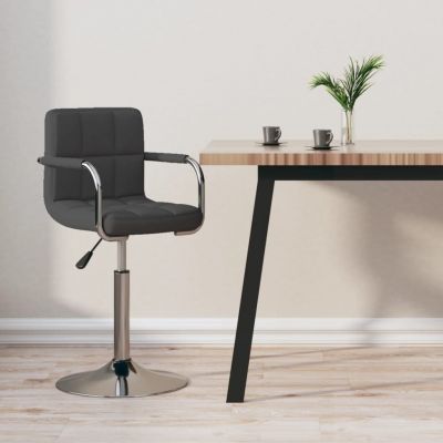 Gossi scaun de bar, gri inchis, material textil