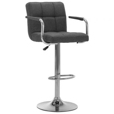 Gossi scaun de bar, gri inchis, material textil