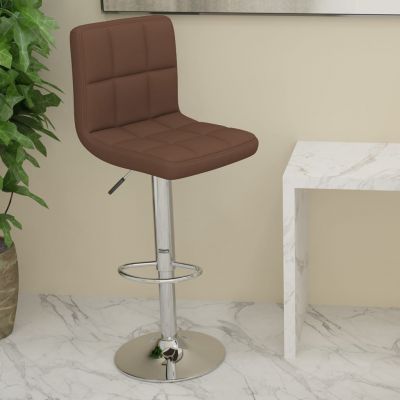 Gossi scaun de bar, maro, material textil