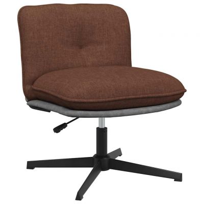 Gossi scaun de birou pivotant, maro, material textil