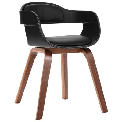 Gossi scaun de bucatarie, lemn curbat & piele ecologica