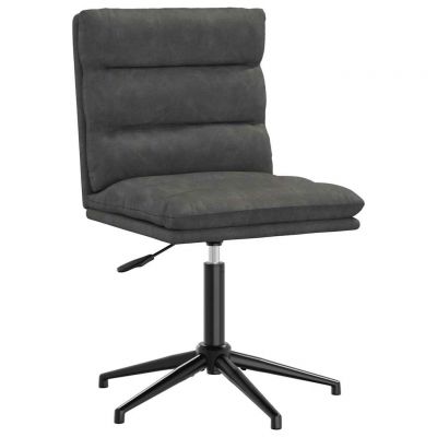Gossi scaun de bucatarie, negru, piele ecologica