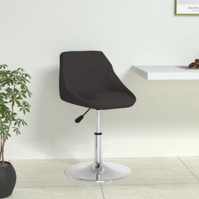 Gossi scaun de bucatarie, negru, piele ecologica