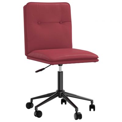 Gossi scaun de bucatarie, rosu vin, piele ecologica