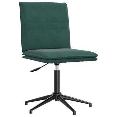Gossi scaun de bucatarie, verde inchis, catifea