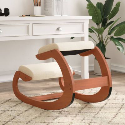 Gossi scaun de genunchi, crem, 55x84x55 cm placaj de mesteacan