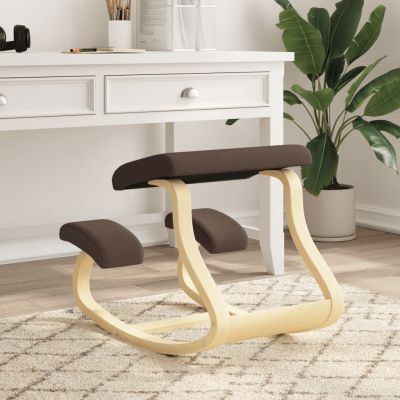 Gossi scaun de genunchi, maro, 48x71x51 cm placaj de mesteacan