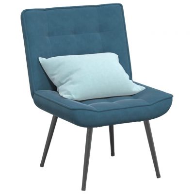 Gossi scaun de relaxare albastru 64x74x84 cm catifea