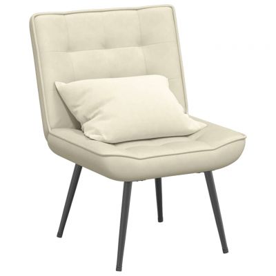 Gossi scaun de relaxare crema 64x74x84 cm catifea
