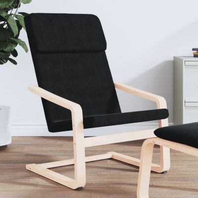 Gossi scaun de relaxare din material negru