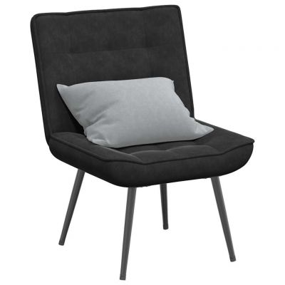 Gossi scaun de relaxare negru 64x74x84 cm catifea