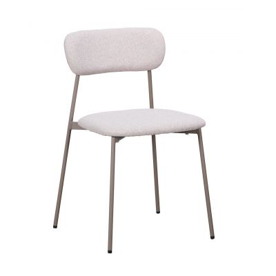 Scaun Inka, Bizzotto, 45x49x78 cm, otel/poliester, cafeniu