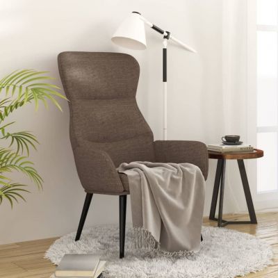 Gossi scaun de relaxare, gri taupe, material textil