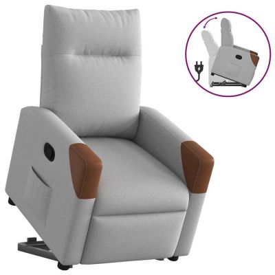 Gossi scaun inclinabil vertical din tesatura gri nor
