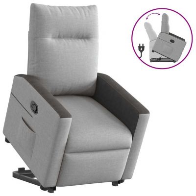 Gossi scaun inclinabil vertical din tesatura gri nor