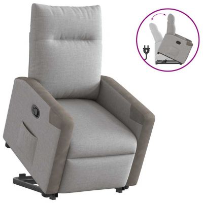 Gossi scaun inclinabil vertical din tesatura gri nor
