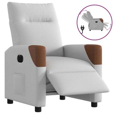 Gossi scaun reclinabil electric cloud grey fabric