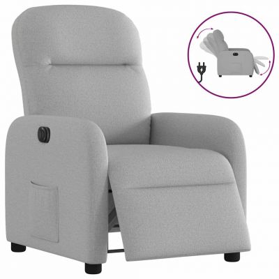 Gossi scaun reclinabil electric cloud grey fabric
