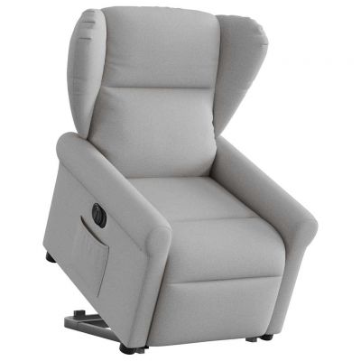 Gossi scaun reclinabil electric, tesatura gri nor