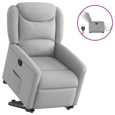 Gossi scaun reclinabil electric, tesatura gri nor
