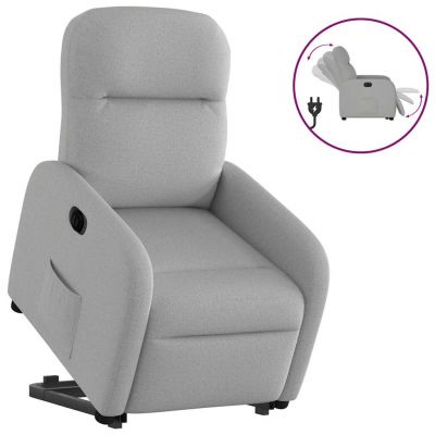 Gossi scaun reclinabil electric, tesatura gri nor