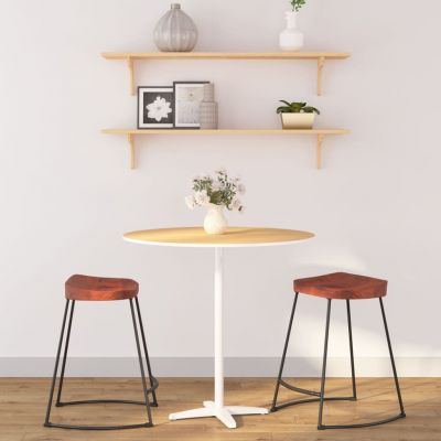 Gossi scaune de bar gavin 2 buc. 45,5x38x53 cm lemn masiv de mango