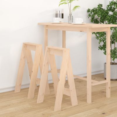 Gossi scaune, 2 buc., 40x40x75 cm, lemn masiv de pin