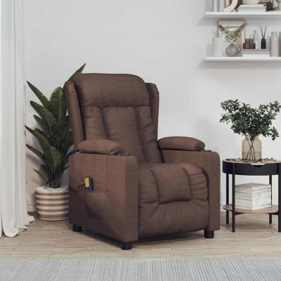 Gossi fotoliu de masaj, maro, material textil