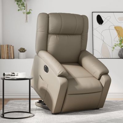 Gossi fotoliu rabatabil electric cu ridicare, cappuccino