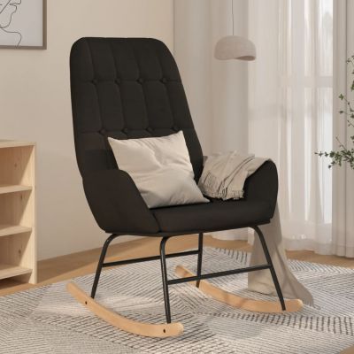 Gossi scaun balansoar, negru, material textil