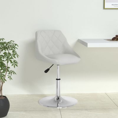Gossi scaun de bucatarie, alb, piele ecologica