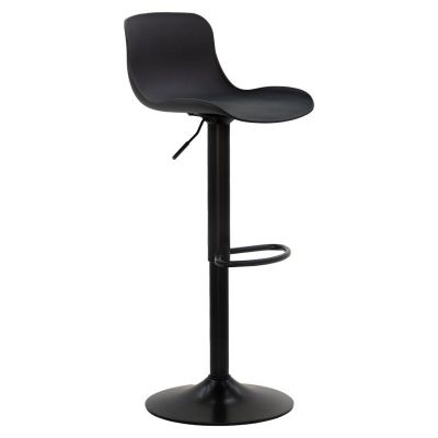 Scaun de bar Walden pakoworld PP negru la reducere