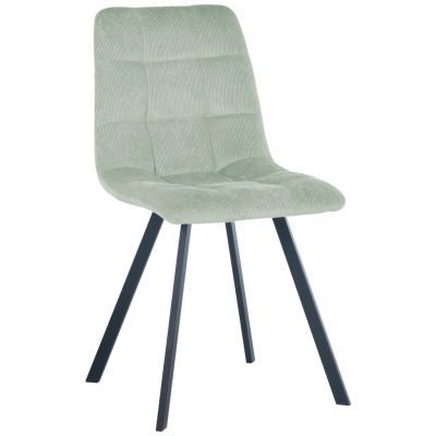 SCAUN in metal, textil gri