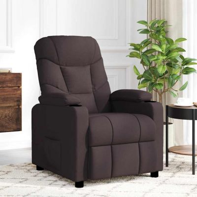 Gossi fotoliu de masaj, maro inchis, material textil