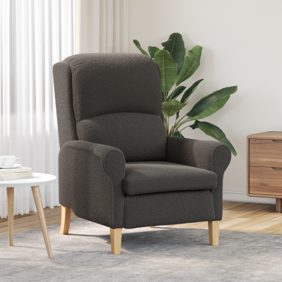 Gossi fotoliu ergonomic gri intunecat