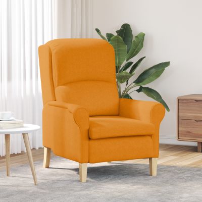 Gossi fotoliu modern mustar intunecat tesatura mare ergonomic