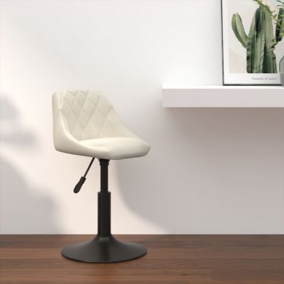 Gossi scaun de bar, crem, catifea