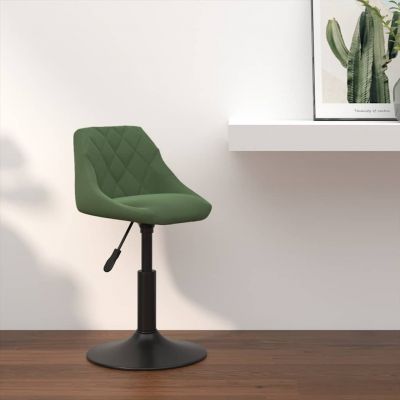 Gossi scaun de bar, verde inchis, catifea