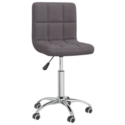 Gossi scaun de bucatarie pivotant, gri taupe, material textil